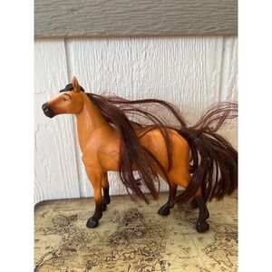 Spirit Untamed Horse‎ Toy Figure Brown Mane Tail Horse
